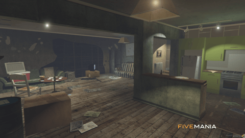 FIVEM Rips Hood | Gang Hideout MLO | Interior & Exterior | Music Studio | Gym | Add-On | Optimized | Fivem Ready | High Quality — image 11