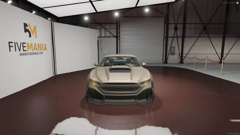 FIVEM Ford Mustang GT | Realistic Sports Car [Badged] Add-On | Interior & Exterior | Tuning Parts | Working Lights | Add-On | Optimized | Fivem Ready | High Quality, image 4