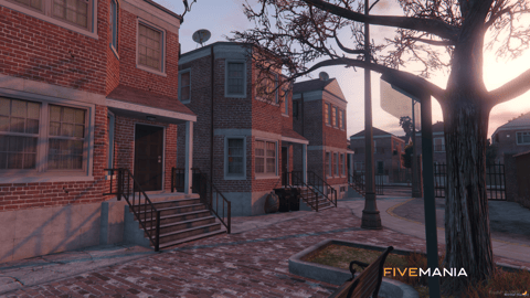 FIVEM Vespucci Hood | Custom Neighborhood Map Edit | Basketball Court & Residential Area | Add-On | Optimized | Fivem Ready | High Quality — image 19