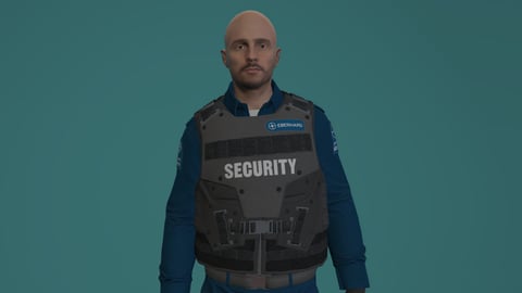 Prison Tattoartist | Male Ped | Multiple Outfits | Optimized & Fivem Ready [Add-On] — image 5