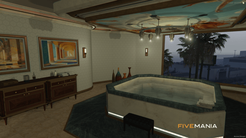 FIVEM Opium Nights Hotel | Luxury Hotel MLO | Interior & Exterior | Multiple Rooms | Custom Props | Add-On | Optimized | Fivem Ready | High Quality — image 30