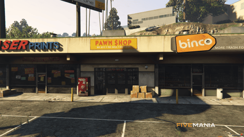 FIVEM Pawn Shop | Detailed Interior MLO | Interior & Exterior | Custom Props | Lore Friendly | Add-On | Optimized | Fivem Ready | High Quality — image 10