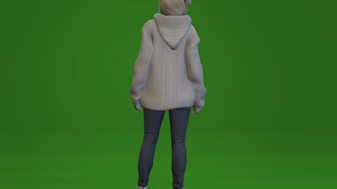Catline | Female Ped | Multiple Outfits | Optimized & Fivem Ready [Add-On] — image 8