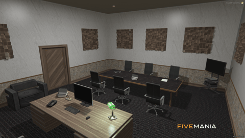 FIVEM Down Town Courthouse | Grand Legal MLO | Interior & Exterior | Offices & Waiting Areas | Add-On | Optimized | Fivem Ready | High Quality — image 25