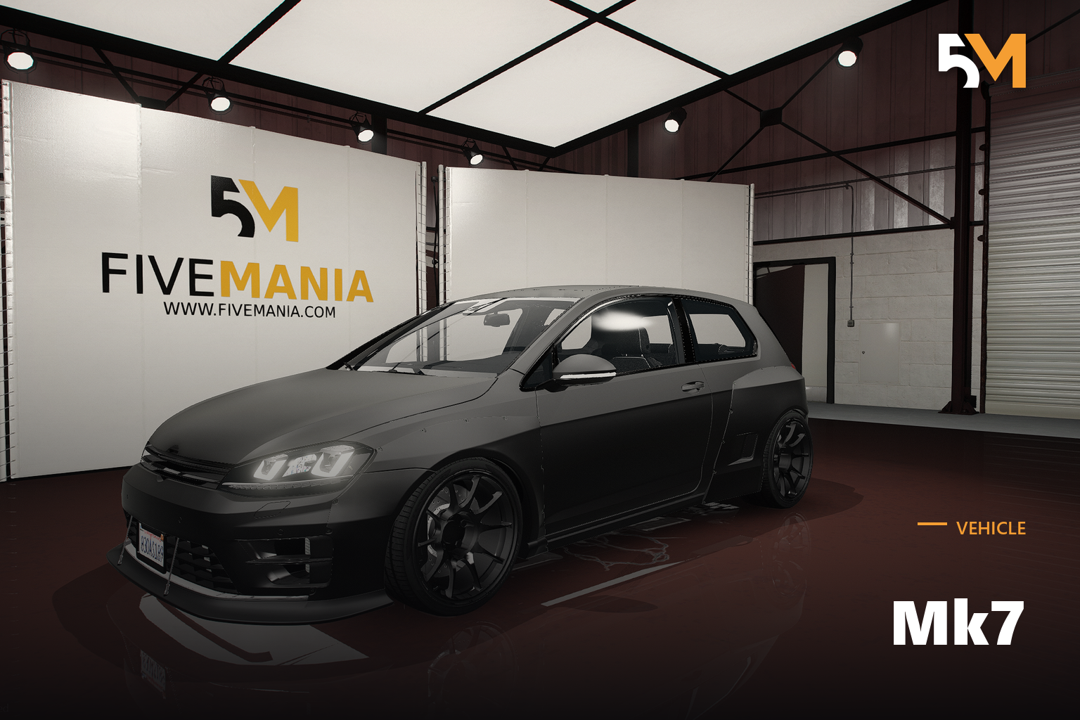 FIVEM Mk7 | Realistic Sports Car [Unbadged] Add-On | Interior & Exterior | Fivem Ready | High Quality