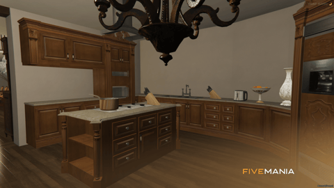 FIVEM Mountain House | Luxury Mountain Estate | Interior & Exterior | Multiple Rooms | Add-On | Optimized | Fivem Ready | High Quality — image 11