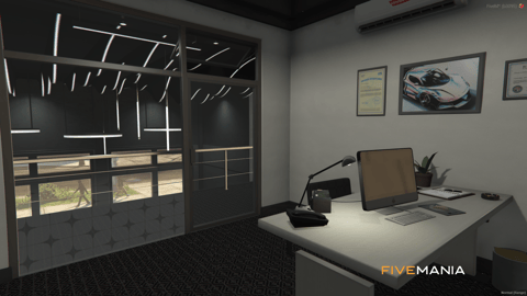 FIVEM Elite Autos Dealership | Luxury Car Showroom MLO | Interior & Exterior | Showroom, Office & Garage | Add-On | Optimized | Fivem Ready | High Quality — image 12