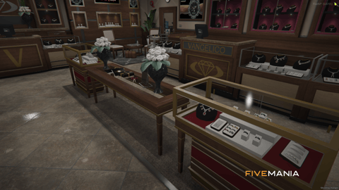 FIVEM Vangelico Reworked | Luxury Jewelry Store MLO | Interior & Exterior | Custom Props | Add-On | Optimized | Fivem Ready | High Quality — image 7