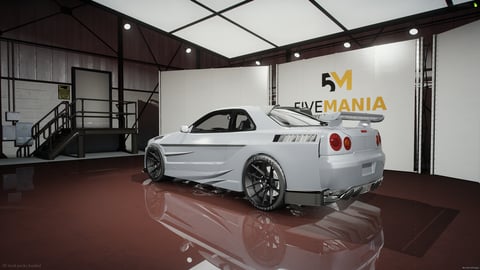 FIVEM Fr34v1 | Realistic Sports Car [Unbadged] Add-On | Custom Body Kit | Tuning Parts | Add-On | Optimized | Fivem Ready | High Quality — image 8