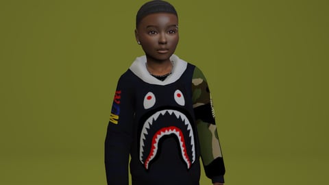 Darius | Male Teen Ped | Multiple Outfits | Optimized & Fivem Ready [Add-On] — image 5