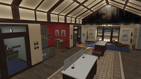 FIVEM Paleto Bank | Lore-Friendly Bank MLO | Interior & Exterior | Vault & Offices | Custom Props | Add-On | Optimized | Fivem Ready | High Quality — image 7