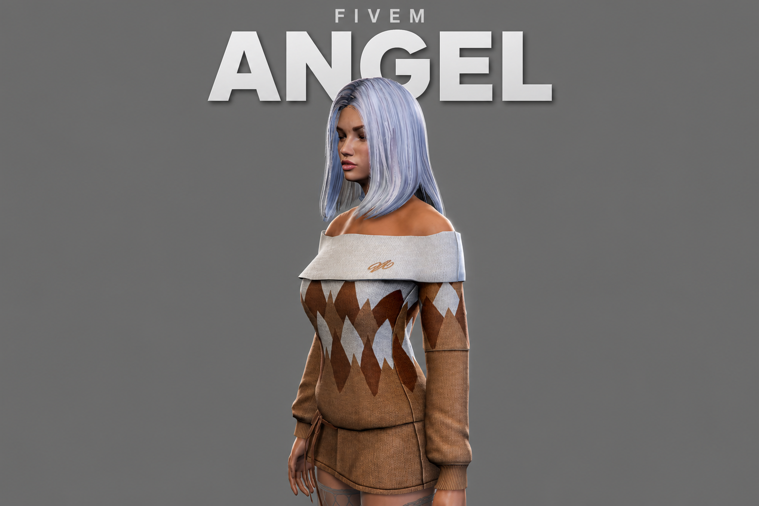 Angel | Female Ped | Multiple Outfits | Optimized & Fivem Ready [Add-On]