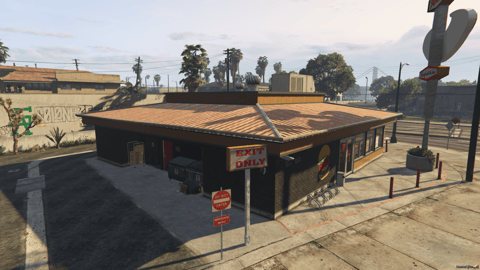 FIVEM Hornys V2 | Lore-Friendly Fast Food Restaurant | Interior & Exterior | Detailed Kitchen | Add-On | Optimized | Fivem Ready | High Quality — image 3