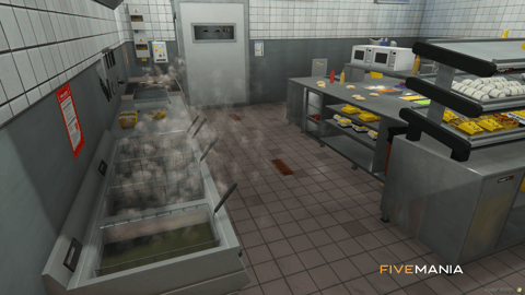 FIVEM Cluckin Bell Rockford Plaza | Fast Food Restaurant MLO | Interior & Exterior | Custom Props | Lore Friendly | Add-On | Optimized | Fivem Ready | High Quality — image 12