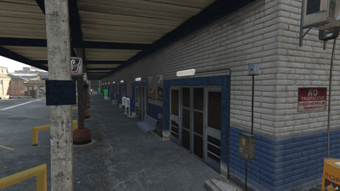 FIVEM Bus Station | Lore-Friendly Transit Hub MLO | Interior & Exterior | Waiting Area | Offices | Add-On | Optimized | Fivem Ready | High Quality — image 3