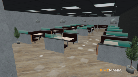 FIVEM Evo Motors | Luxury Dealership & Mechanic MLO | Interior & Exterior | Office & Restaurant | Helipads | Add-On | Optimized | Fivem Ready | High Quality — image 18