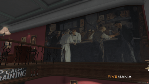FIVEM Three Hawker Boys Bar | Elegant Bar Interior | Interior & Exterior | Working Bar | Seating Areas | Kitchen | Add-On | Optimized | Fivem Ready | High Quality — image 2