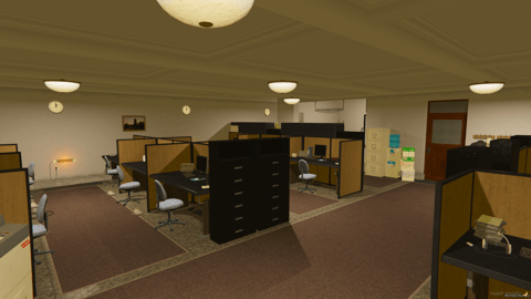 FIVEM Sandy City Hall | Grand Public Building MLO | Interior & Exterior | Public Services | Offices & Mailboxes | Add-On | Optimized | Fivem Ready | High Quality — image 8