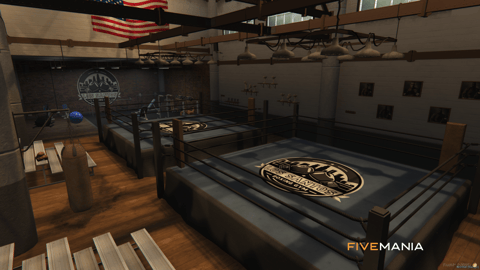FIVEM Boxing Gym | Realistic Sports Facility MLO | Interior & Exterior | Training Area | Add-On | Optimized | Fivem Ready | High Quality — image 4