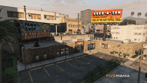 FIVEM Used A Ton Pawnshop | Detailed Business MLO | Interior & Exterior | Multiple Retail Areas | Add-On | Optimized | Fivem Ready | High Quality — image 3