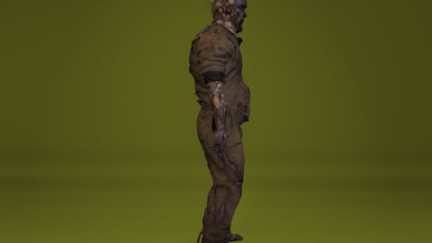 Bip | FiveM Male Ped | Zombie Character | Multiple Outfits | Optimized & Fivem Ready [Add-On], image 6