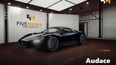 FIVEM Audace | Luxury Lampadati-Inspired Sports Car Add-On | Interior & Exterior | Working Lights | Optimized | Fivem Ready | High Quality cover