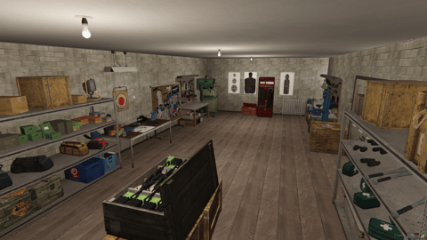 FIVEM Davis Gang Hideout | Multi-Level Apartment MLO | Interior & Exterior | Workshop & Armory | Custom Graffiti | Add-On | Optimized | Fivem Ready | High Quality — image 18