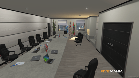 FIVEM Vespucci City Hall | Civic Center MLO | Interior & Exterior | Multiple Offices | Parking Garage | Add-On | Optimized | Fivem Ready | High Quality — image 21