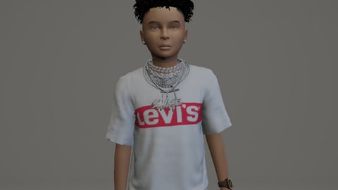 Kai | Male Teen Ped | Multiple Outfits | Optimized & Fivem Ready [Add-On] — image 5