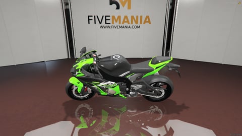FIVEM Zx10r | Realistic Sports Bike [Unbadged] Add-On | Optimized | Fivem Ready | High Quality — image 7
