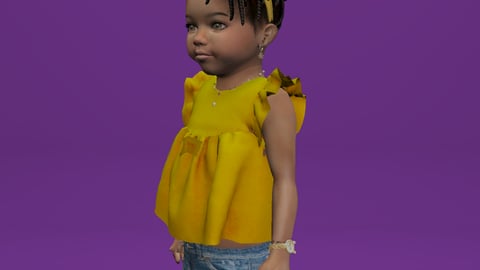 Iris | Female Ped | Multiple Outfits | Optimized & Fivem Ready [Add-On] — image 4