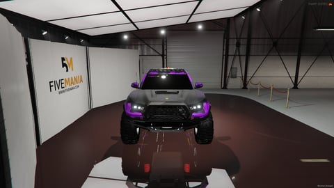 FIVEM Xgv T47 4x4 | Custom Off-Road Truck [Unbadged] Add-On | Custom Livery | Off-Road Suspension | Working Lights | Spare Tires | Add-On | Optimized | Fivem Ready | High Quality — image 4