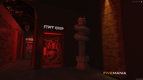FIVEM Korea Town 2077 | Vibrant Cyberpunk District MLO | Multiple Interiors & Exteriors | Neon Lights | Custom Props | Add-On | Optimized | Fivem Ready | High Quality — image 13