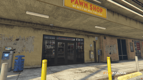 FIVEM Route 68 Pawn Shop | Detailed Business MLO | Interior & Exterior | Custom Props | Add-On | Optimized | Fivem Ready | High Quality — image 2