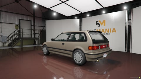 FIVEM Honda Civic EF Hatchback | Lore Friendly Classic Compact Car | Interior & Exterior | Add-On | Optimized | Fivem Ready | High Quality, image 8