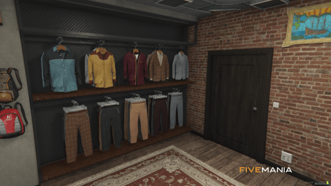 FIVEM Binco V3 Clothing Store | Custom Clothing Store MLO | Interior & Exterior | Detailed Props | Clothing Displays | Add-On | Optimized | Fivem Ready | High Quality — image 5