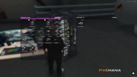FIVEM Crypto Mining | Realistic Economy Script | Custom UI | Inventory Integration | Optimized | Fivem Ready | High Quality, image 5