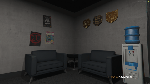 FIVEM Burning Motors Club | Exclusive Motor Club MLO | Interior & Exterior | Garage & Bar | Meeting Room | Tattoo Parlor | Add-On | Optimized | Fivem Ready | High Quality — image 22
