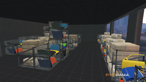 FIVEM Overspeed Mechanic Shop | Premium Mechanic Shop MLO | Interior & Exterior | Rooftop Helipads | Custom Office | Multiple Bays | Add-On | Optimized | Fivem Ready | High Quality — image 11
