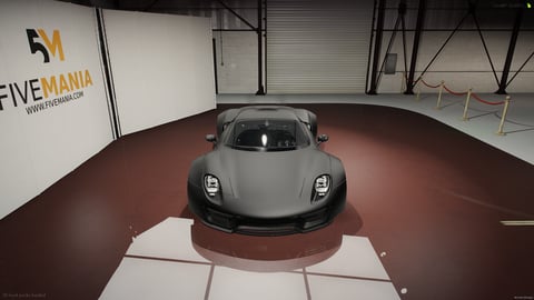 FIVEM Porsche 918 Spyder | Realistic Sports Car [Badged] Add-On | Detailed Interior & Exterior | Custom Wheels | Working Lights | Add-On | Optimized | Fivem Ready | High Quality — image 5