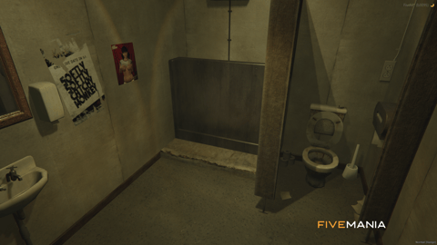 FIVEM Ballas Hideout | Custom Gang Hideout MLO | Interior & Exterior | Custom Props | Graffiti Art | Pool Table | Add-On | Optimized | Fivem Ready | High Quality — image 7