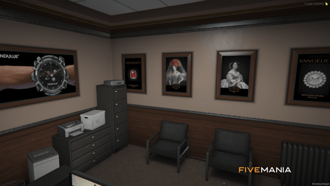 FIVEM Vangelico Reworked | Luxury Jewelry Store MLO | Interior & Exterior | Custom Props | Add-On | Optimized | Fivem Ready | High Quality — image 14