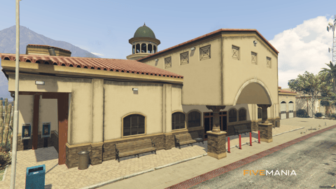 FIVEM Sandy Fire Station | Lore-Friendly Fire Department MLO | Interior & Exterior | Garage Bays | Offices & Training Room | Add-On | Optimized | Fivem Ready | High Quality — image 4