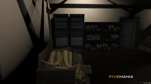 FIVEM Bridge Hideout | Secret Under-Bridge MLO Hideout | Interior & Exterior | Meeting Room | Office Space | Add-On | Optimized | Fivem Ready | High Quality — image 25