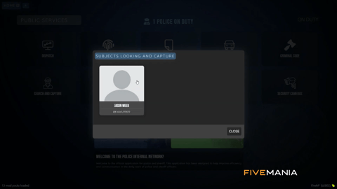 FIVEM Police Job V3 | Comprehensive Police Job Script | Advanced MDT & CAD | Internal Radio System | Citizen Search | Add-On | Optimized | Fivem Ready | High Quality, image 23