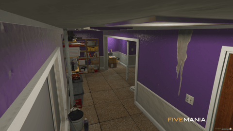 FIVEM Ballas Gang Hideout | Custom Gang Hideout MLO | Interior & Exterior | Custom Props | Add-On | Optimized | Fivem Ready | High Quality — image 17