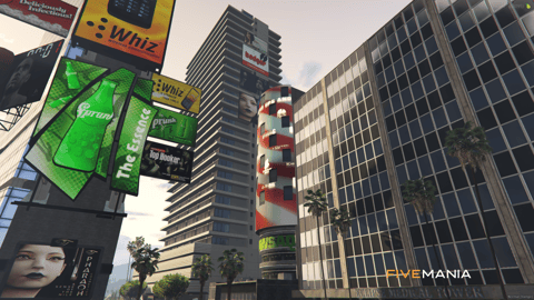 FIVEM Times Square | Iconic Urban Map Edit | Animated Billboards | Dynamic Lighting | Add-On | Optimized | Fivem Ready | High Quality — image 10