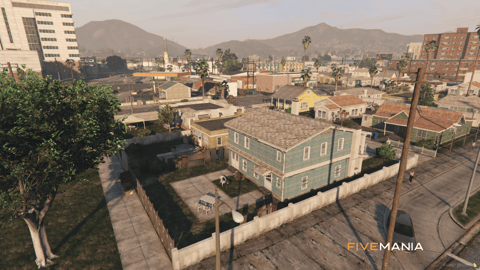 FIVEM Los Santos Block | Comprehensive Map Edit | Residential Homes | Gas Station | Custom Interior | Add-On | Optimized | Fivem Ready | High Quality — image 6