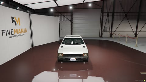 FIVEM Honda Prelude (1st Gen) | Realistic Classic Hatchback [Unbadged] Add-On | Optimized | Fivem Ready | High Quality, image 3