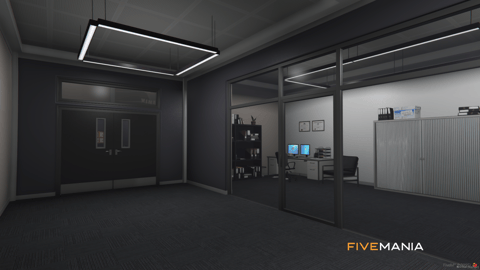 FIVEM Vinewood Police Department | Detailed Police Station MLO | Interior & Exterior | Offices & Jail Cells | Parking Garage | Add-On | Optimized | Fivem Ready | High Quality — image 21